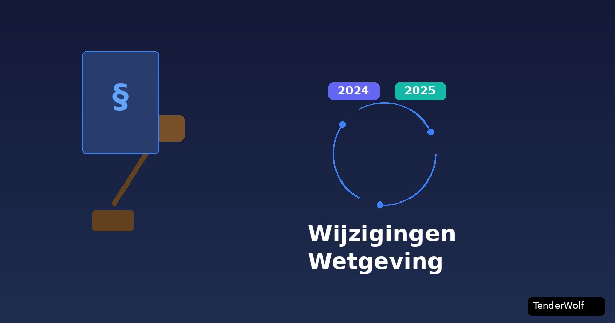 Modifications de la législation sur les marchés publics